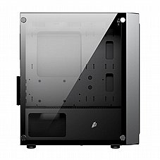 1StPlayer BS-2 ,Tool-free, NO PSU ,3x12cm ARGB Fan, 3USB2/2.0,HD Audio