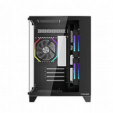 1StPlayer BV5 ARGB ,Tool-free, NO PSU ,3x12cm ARGB Fan, 3USB2/2.0,HD Audio