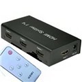 קופסת פיצול ל-3 מכשירי HDMI למסך אחד - אלחוטי + שלט קופסת פיצול ל-3 מכשירי HDMI למסך אחד - אלחוטי + שלט