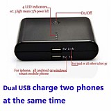 סוללה חיצונית 5600mAh להטענת סמארטפון, אייפון, גלקסי, טאבלט, וכל מכשיר בעל חיבור USB סוללה חיצונית 5600mAh להטענת סמארטפון, אייפון, גלקסי, טאבלט, וכל מכשיר בעל חיבור USB