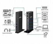 ���� ����� Gold Touch Dual Hdmi 4Xusb2.0 2XUSB3.1 SPK/Mic Lan