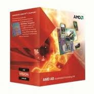 AMD A8-3850B 64BIT X4+Radeon 6550D 2900Mhz 4MB Socket  FM1 BOX 