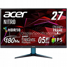  ACER Nitro VG271U 27" M3 FreeSync Premium IPS WQHD 0.5ms (180Hz) 2K IPS