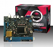 AFOX IH61-MA5,DualDDR3 1333 ,8CH+LAN1000