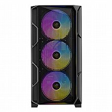 ANTEC AX1000 ARGB ,Tool-free, NO PSU ,4x12cm ARGB Fan, 3USB2/3.0, Audio & speaker