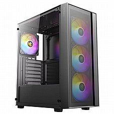ANTEC AX65 ARGB ,Tool-free, NO PSU ,4x12cm ARGB Fan, 3USB2/3.0, Audio & speaker
