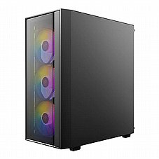 ANTEC AX65 ARGB ,Tool-free, NO PSU ,4x12cm ARGB Fan, 3USB2/3.0, Audio & speaker