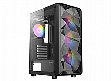 ANTEC AX83 RGB Elite ,Tool-free, NO PSU ,4x12cm ARGB Fan, 3USB2/3.0, Audio & speaker