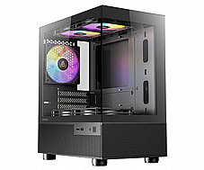 ANTEC CX200M RGB ,Tool-free, NO PSU ,3x12cm RGB , 2USB3.0, Audio & speaker