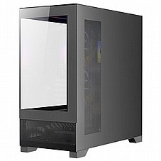 ANTEC CX500M ARGB BLACK ,Tool-free, NO PSU ,3x12cm ARGB , 2USB3.0+TYPE C, Audio & speaker