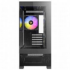 ANTEC CX500M ARGB BLACK ,Tool-free, NO PSU ,3x12cm ARGB , 2USB3.0+TYPE C, Audio & speaker