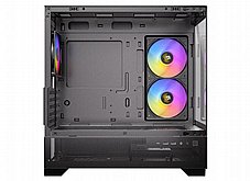 ANTEC CX500M ARGB BLACK ,Tool-free, NO PSU ,3x12cm ARGB , 2USB3.0+TYPE C, Audio & speaker