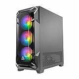 ANTEC  DF600 ARGB  ,Tool-free, NO PSU , 3X120mm Fan RGB , USB2.0/3.0, Audio & speaker