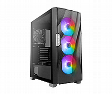 ANTEC  DF700 FLUX BLACK  ,Tool-free, NO PSU , 3X120mm Fan RGB +2X120mm Fan, USB2.0/3.0, Audio & speaker