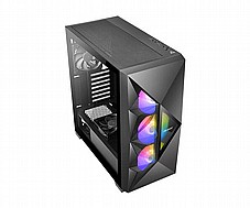 ANTEC DF800 FLUX  ,Tool-free, NO PSU ,2X120mm Fan+3X120mm Fan RGB Tempered Glass side, USB2.0/3.0, Audio & speaker