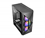 ANTEC DF800 FLUX ,Tool-free, NO PSU ,2X120mm Fan+3X120mm Fan RGB Tempered Glass side, USB2.0/3.0, Audio & speaker ANTEC DF800 FLUX ,Tool-free, NO PSU ,2X120mm Fan+3X120mm Fan RGB Tempered Glass side, USB2.0/3.0, Audio & speaker