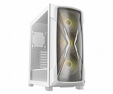 ANTEC DP505 White ,Tool-free, NO PSU , 3X120mm Fan ARGB, 3USB2/3.0, Audio & speaker