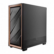 ANTEC FLUX SE BLACK  ,Tool-free, NO PSU , 4X140mm +2X120mm Fan, 2USB3.0+USB3 Type-C , Audio & speaker