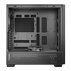 ANTEC FLUX SE BLACK  ,Tool-free, NO PSU , 4X140mm +2X120mm Fan, 2USB3.0+USB3 Type-C , Audio & speaker