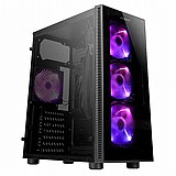 ANTEC NX210 ,Tool-free, NO PSU ,3x12cm LED 1x120mm Fan, 3USB2/3.0, Audio & speaker ANTEC NX210 ,Tool-free, NO PSU ,3x12cm LED 1x120mm Fan, 3USB2/3.0, Audio & speaker