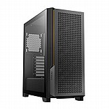 ANTEC P20C BLACK  ,Tool-free, NO PSU , 3X120mm Fan, 2USB3.0+USB3 Type-C , Audio & speaker