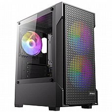 ANTEC VX100 ,Tool-free, NO PSU ,3x12cm ARGB Fan, 3USB2/3.0, Audio & speaker