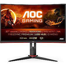  AOC GAMING C27G2ZU-BK VA "27 ,0.5MS ,240HZ ,SPK, HDMI