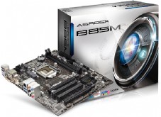 ASROCK B85M ,DualDDR3 1333/1600 ,8CH+LAN1000 S1150