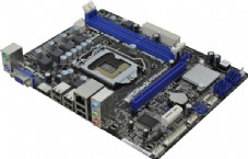 ASROCK H61M-HVGS,DualDDR3 1333 ,8CH+LAN1000 HDMI