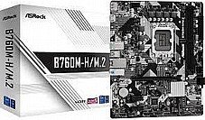 ASROCK B760M-H ,2DualDDR5 4800/5000/5200/5400/5600MHZ ,8CH ,2.5GB ,HDMI S1700
