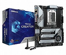 ASRock TRX40-Creator sTRX4 ,PCI-E, DualDDR4 2133/2400/2667/2933/3200 +2XLAN2.5GB+10GB