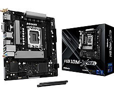 ASRock H810M-X WiFi , Core� Ultra 3/5/7/9, 2DualDDR5 6400MHZ ,PCI-E, 2.5GB LGA1851