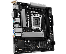 ASRock H810M-X WiFi , Core� Ultra 3/5/7/9, 2DualDDR5 6400MHZ ,PCI-E, 2.5GB LGA1851