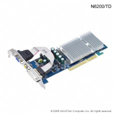 ASUS nVIDIA Geforce 6200 128MB + TV OUT AGP