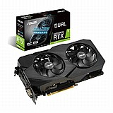 ASUS nVIDIA Geforce RTX 2060 DUAL-RTX2060-6G-EVO 6GB DDR6+ TV OUT- HDMI-out / DVI / DP, PCI-E 