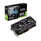 ASUS nVIDIA Geforce RTX 2060 DUAL-RTX2060-O12G-EVO 12GB DDR6+ TV OUT- HDMI-out / DVI / DP, PCI-E 