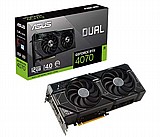 ASUS DUAL RTX4070-12G Geforce RTX 4070 12GB / DisplayPort / HDMI, PCI-E 