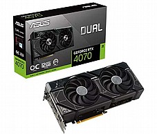 ASUS DUAL RTX4070-12G Geforce RTX 4070 O12GB / DisplayPort / HDMI, PCI-E 