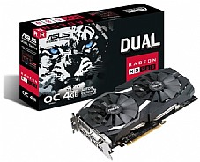 ASUS Radeon DUAL-RX580-O4G 4GB 256Bit GDDR5   + TV OUT HDMI PCI-E