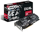ASUS Radeon DUAL-RX580-O4G 4GB 256Bit GDDR5   + TV OUT HDMI PCI-E