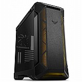 ASUS TUF Gaming GT501 with metal front , tempered-glass side , 120 mm RGB fan, 140 mm PWM fan, USB 3.1 BLACK ASUS TUF Gaming GT501 with metal front , tempered-glass side , 120 mm RGB fan, 140 mm PWM fan, USB 3.1 BLACK