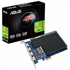 ASUS nVIDIA Geforce GT730-4H-SL-2GD5 SILENT/DI/2GD5  + HDMI / Dual DVI-I/ D-Sub, PCI-E 