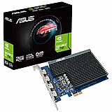ASUS nVIDIA Geforce GT730-4H-SL-2GD5 SILENT/DI/2GD5  + HDMI / Dual DVI-I/ D-Sub, PCI-E 