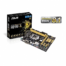 ASUS H81M-A H81,S1150 Core� i3/i5/i7,DDR3 1066/1333/1600, PCI-E ,1GB, HDMI