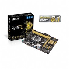 ASUS H81M-E H81,S1150 Core� i3/i5/i7,DDR3 1066/1333, PCI-E ,1GB