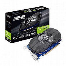 ASUS Phoenix GeForce GT 1030 OC edition PH-GT1030-O2G  + HDMI / Dual DVI-I/ D-Sub, PCI-E 