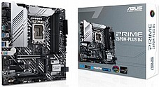 ASUS PRIME Z690M-PLUS D4 , Core� i3/i5/i7/i9, 4DualDDR4 3200/3000/2933/2800/2666MHZ ,2XPCI-E, 2.5GB LGA1700