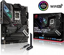 ASUS ROG STRIX Z690-F GAMING WIFI , Core� i3/i5/i7/i9, 4DualDDR5 4800MHZ ,2XPCI-E, 2.5GB LGA1700
