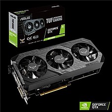 ASUS nVIDIA Geforce GTX GTX 1660 SUPER TUF 3-GTX1660S-O6G-GAMING 6GB DDR6 + HDMI +DP / DVI / , PCI-E 
