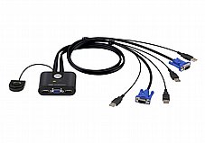 ����� ����� �-2 ������ KVM ATEN CS22U 2-Port USB KVM Switch with Cables 